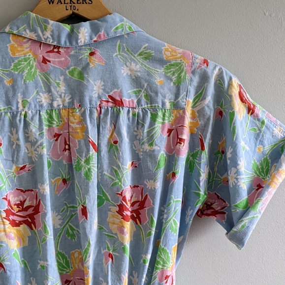 HUKAPOO Vtg Cotton Floral Sundress - Picture 8 of 9